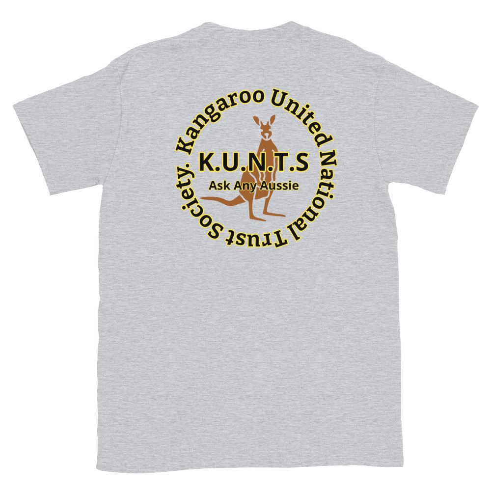 Kangaroo United National Trust Society - K.U.N.T.S - Short-Sleeve Unisex T-Shirt