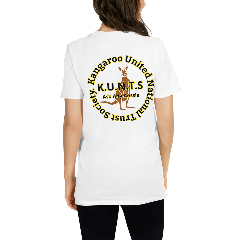 Kangaroo United National Trust Society - K.U.N.T.S - Short-Sleeve Unisex T-Shirt